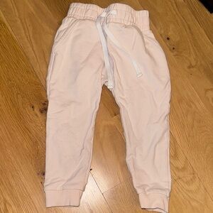 Kids Cream Jogger Pants Jamie Kay light pink 3y